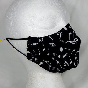 Cool Handmade Face mask For Kids 10-16 Yo Music